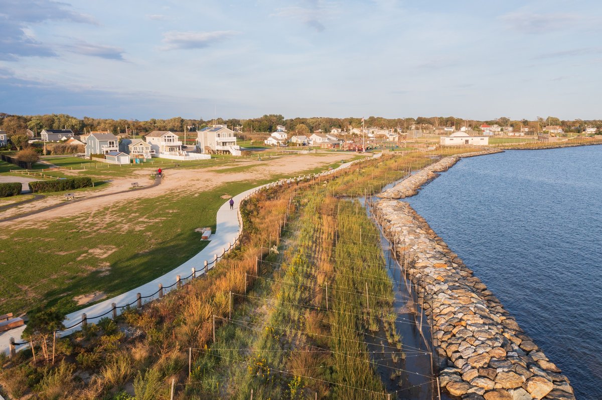 Patchogue, NY - Shorefront Park Living Shoreline and Little Creek Restoration | Patchogue,  NY